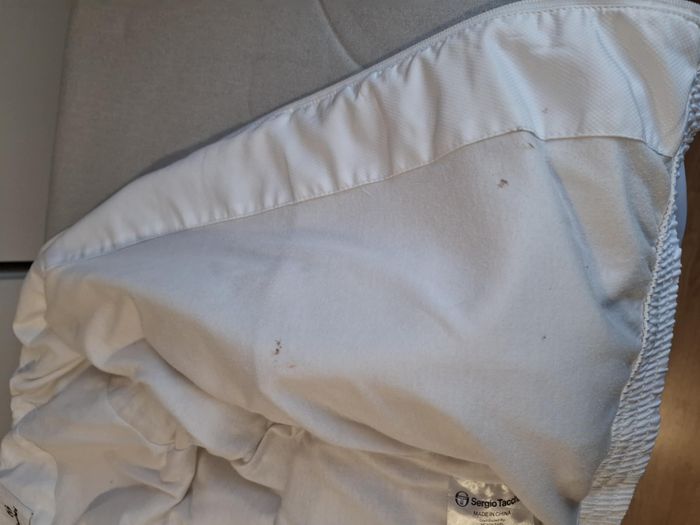 Belle veste homme XL Sergio Tacchini blanche zippée très bon état - photo numéro 9