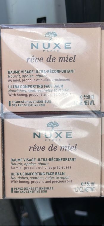 Crème nuxe  lot de 2 neuf