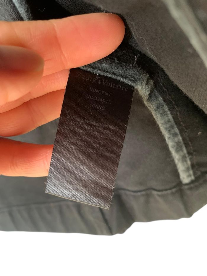 Veste en jean Zadig et Voltaire taille 10 ans - photo numéro 5