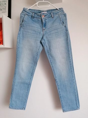 Jean bleu clair poches sur les côtés Camaïeu taille 36