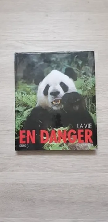 Livre "La vie en danger" édition française