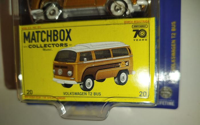 Matchbox Volkswagen T2 Bus (1970) Collectors Series 2023 - photo numéro 4