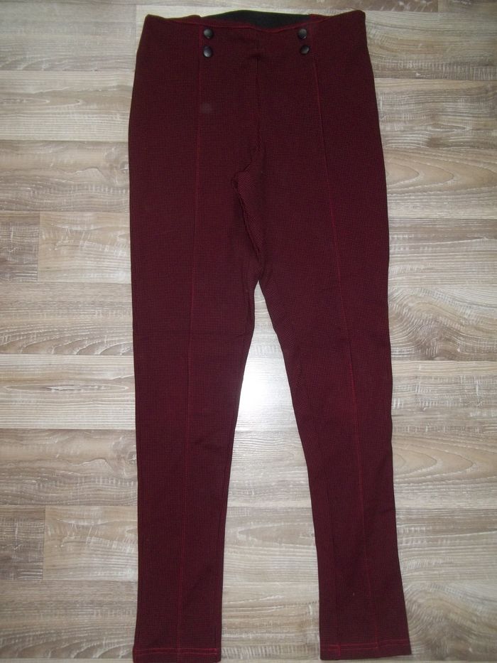 Caleçon pont rouge et noir Kiabi XS