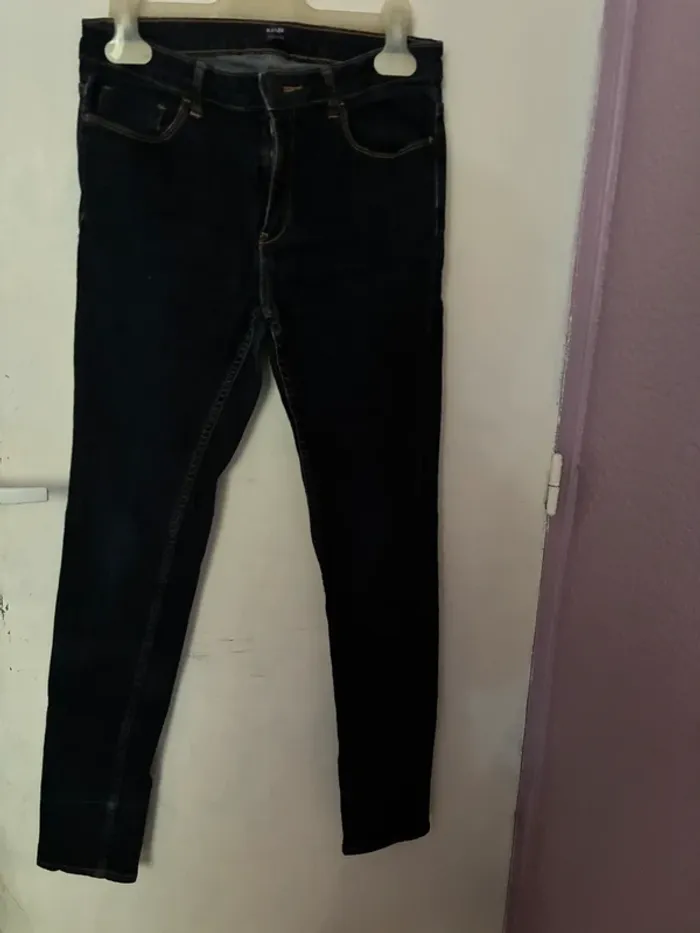 Jeans bleu foncé skinny fit, 36, Kiabi. - photo numéro 2