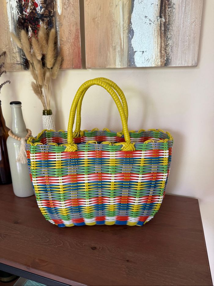 Panier Scoubidou - Vintage