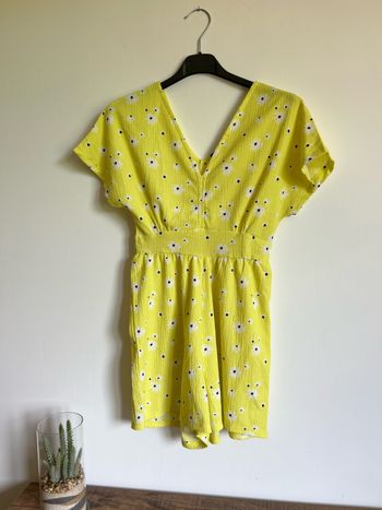 Combishort à fleurs