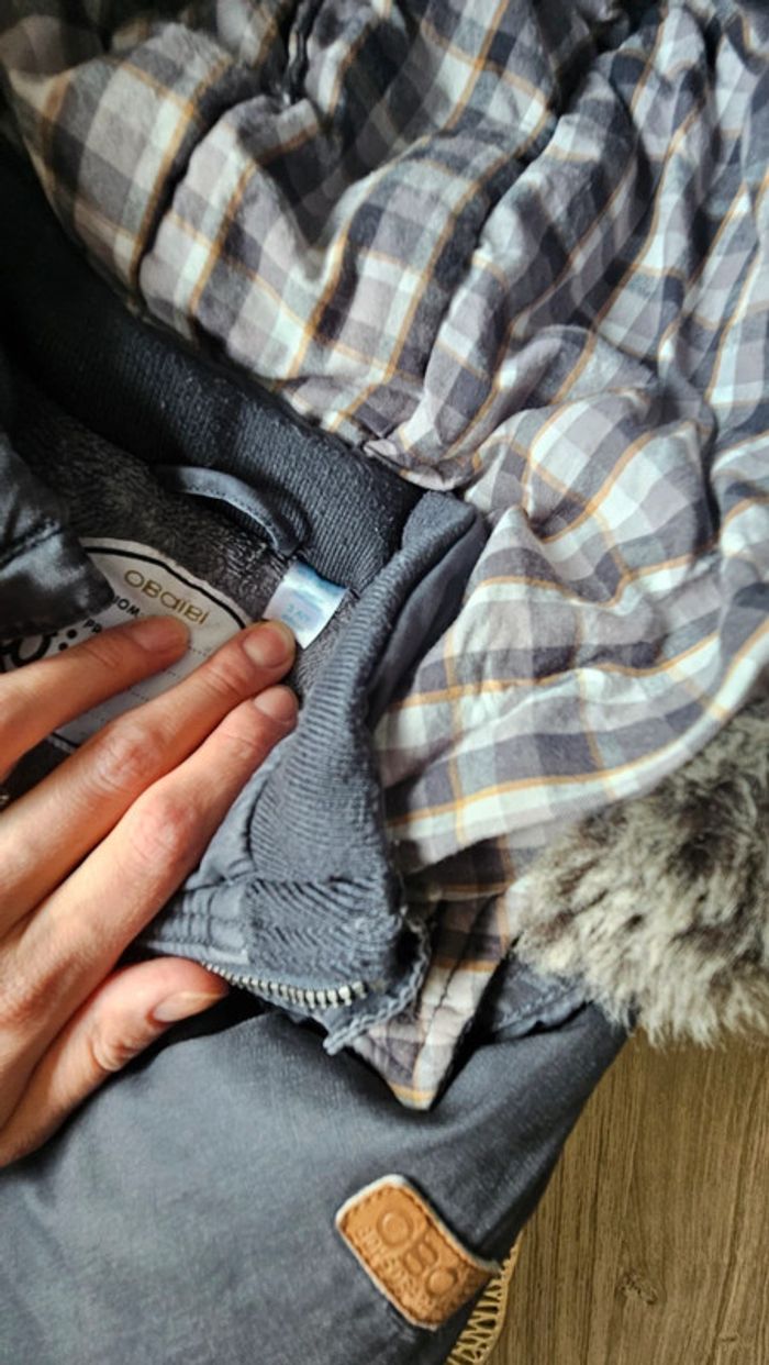 Manteau doudoune hiver, taille 3 ans, Okaïdi - photo numéro 4