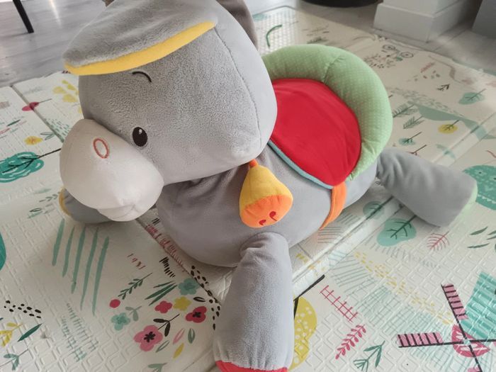Grosse Peluche d'activité âne
