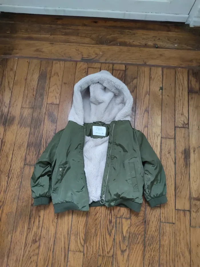 Doudoune pour les enfants Zara 24-36 mois 92cm - photo numéro 2