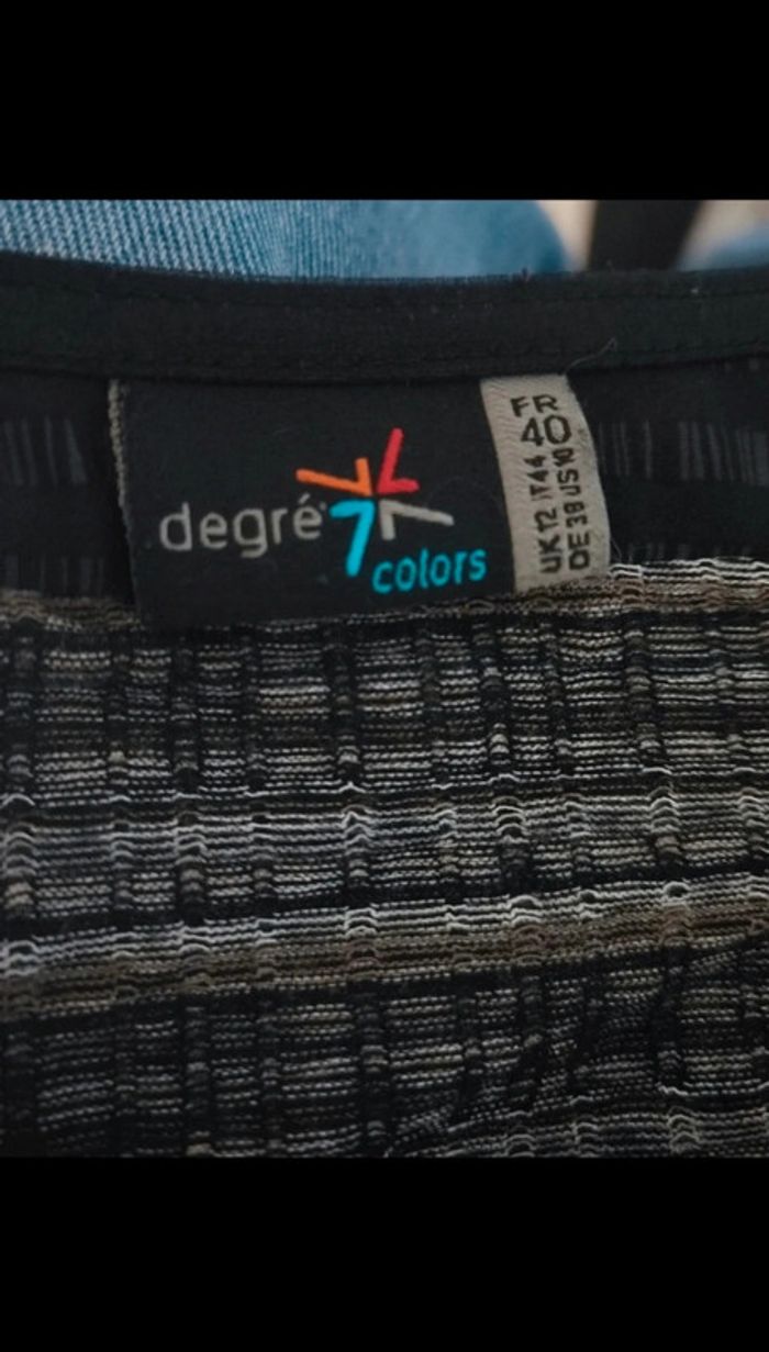 Robe noire et grise degré 7 colors - photo numéro 4