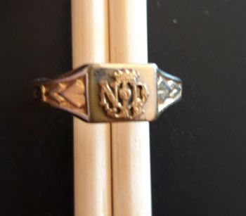 Bague Notre Dame de lourdes