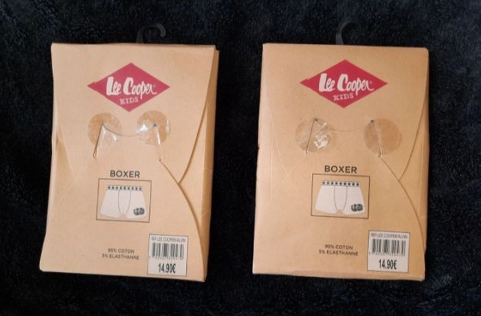 Lot 2 boxers Lee Cooper taille 4 ans - photo numéro 3