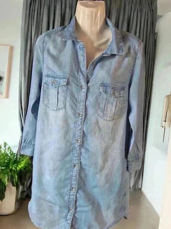 Robe droite effet jean matière 🌹 lyocell 36🌹