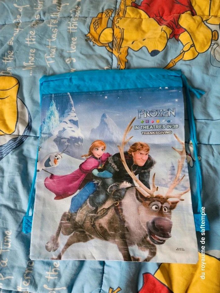 Sac en intissé reine des neiges