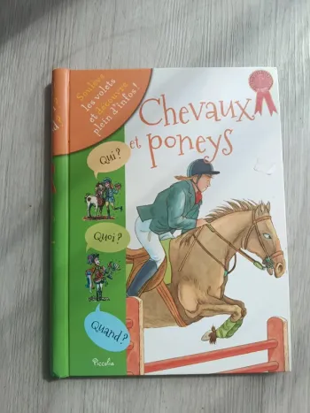 Livre à volets chevaux et poneys