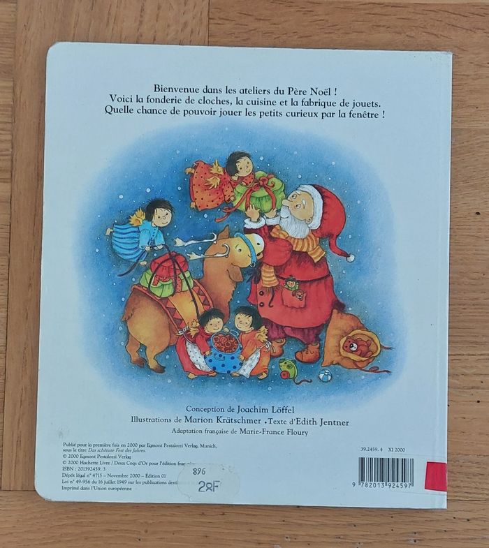 En visite chez le père Noël - livre cartonné - photo numéro 4