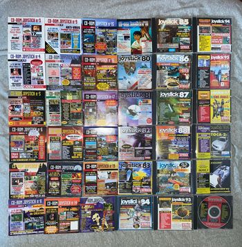 lot de 36 démos Joystick + démos Disney (1995-2000)