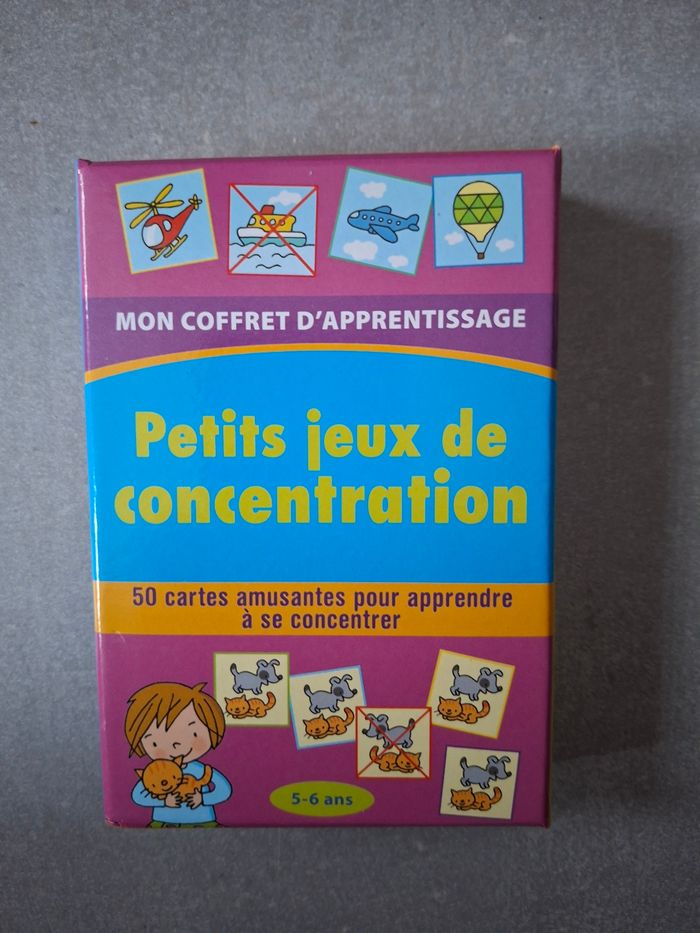 Petits jeux de concentration