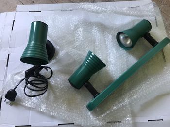 Lot appliques vertes