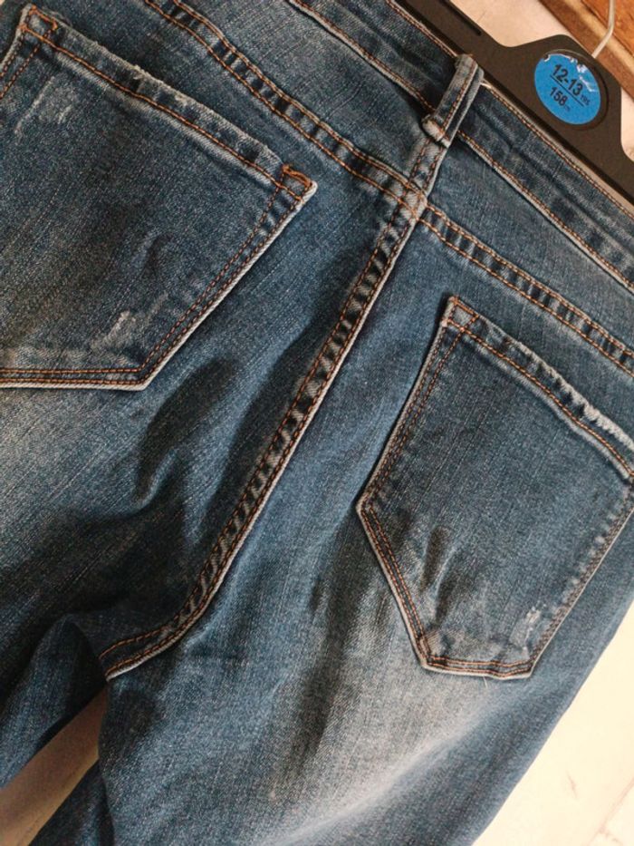 Jean skinny bleu - photo numéro 7