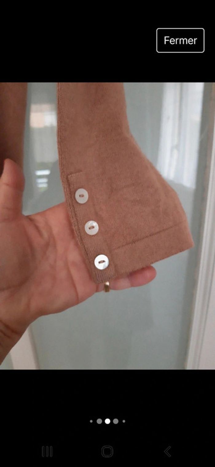 Pull marron clair - photo numéro 5