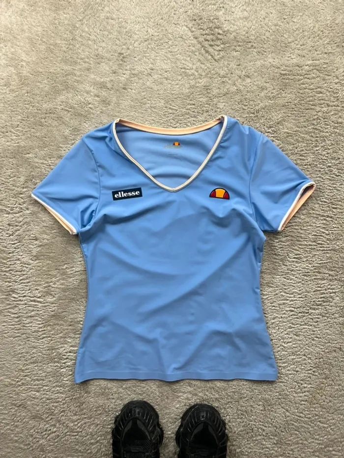 Limited summer Ellese blue Tee Premium Retro Small
