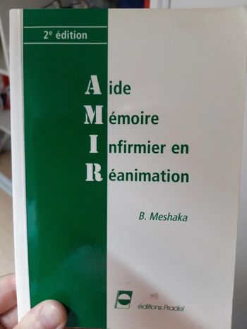 Aide-mémoire infirmier réanimation
