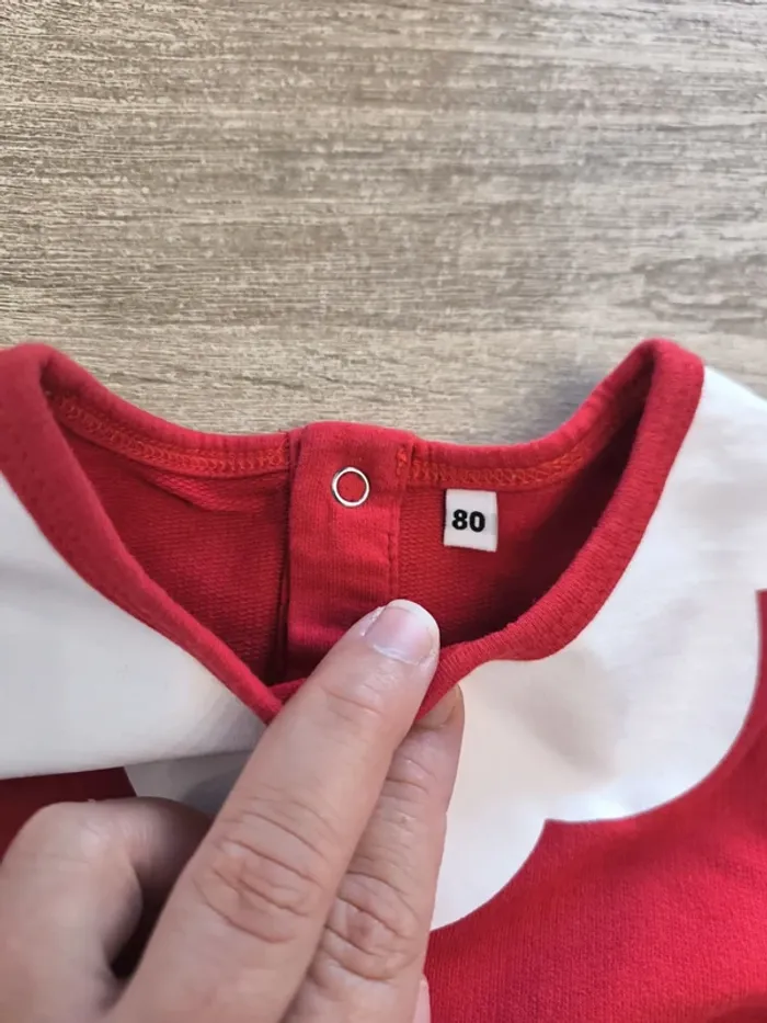 Pyjama de Noël léger garçon 12 mois 80cm Zeeman - photo numéro 9