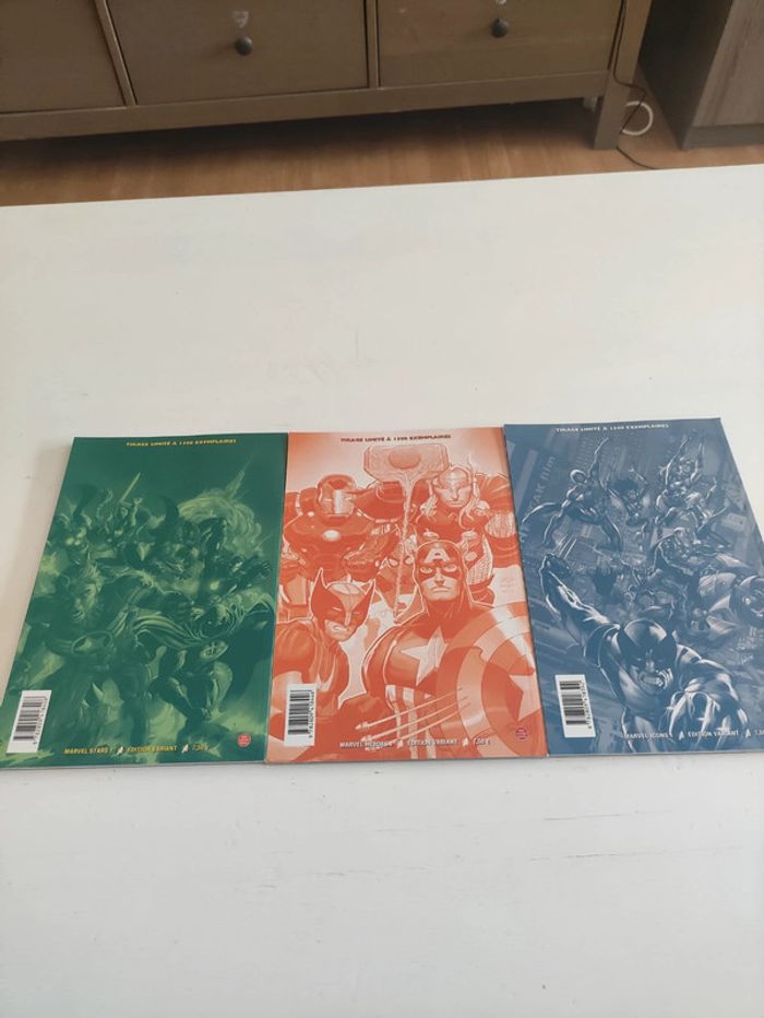 Lot comics Marvel Histoires secrètes, les prochains Vengeurs, l'âge des héros collector - photo numéro 6