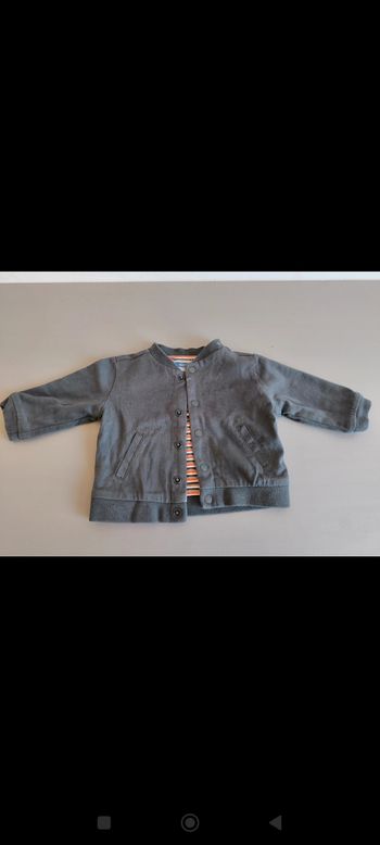 Ensemble gilet et tee-shirt 3 mois