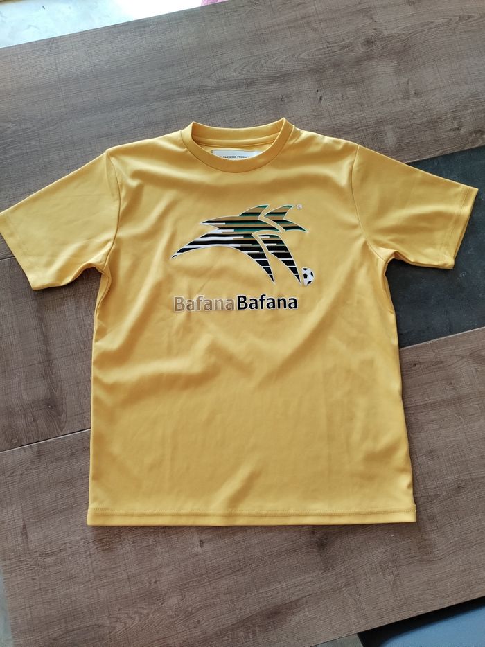 T-shirt coupe foot bafana 12 ans - photo numéro 1