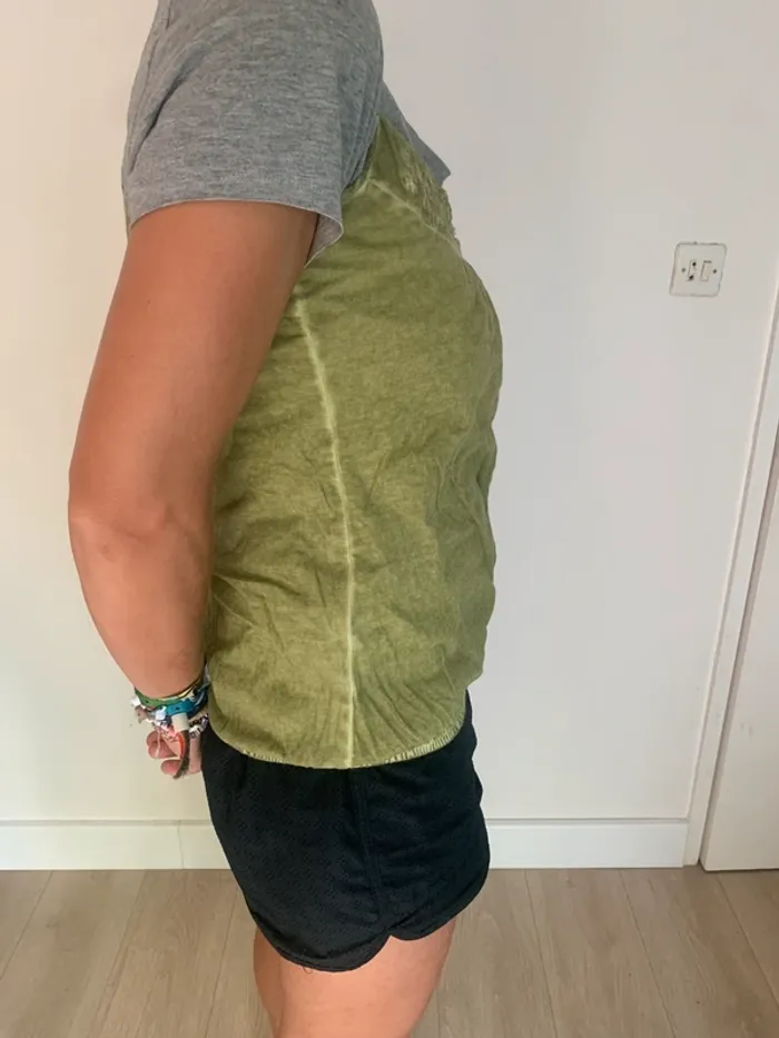 👩 Débardeur vert dégradé – FB Sister – T.M - photo numéro 2