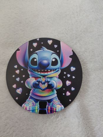 Sous-verre stitch love