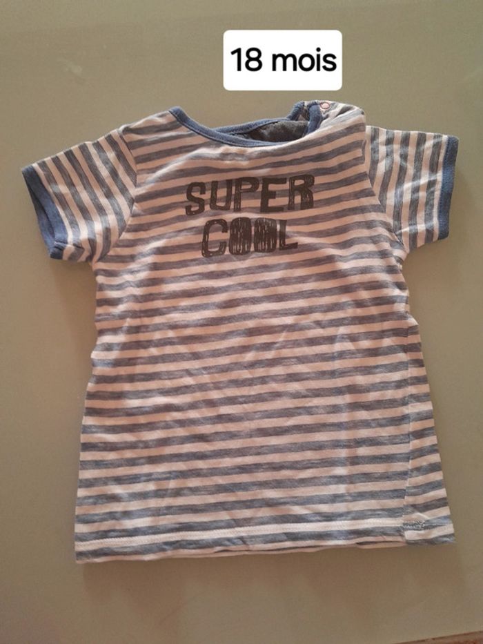 T-shirt garçon 18m