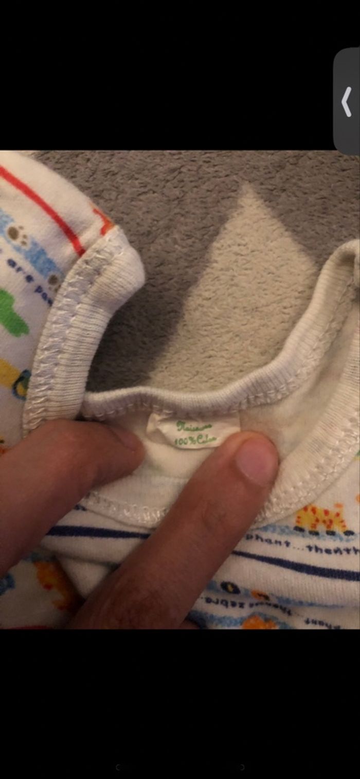 Le lot de 3 haut taille naissance 1 mois - photo numéro 9