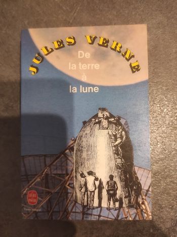 De la Terre à la Lune Jules Verne - Livre de Poche 1991 