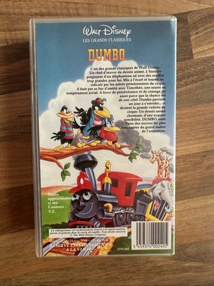 Cassette VHS Dumbo - photo numéro 2