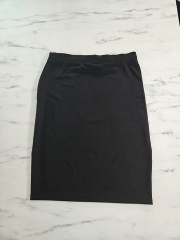 Yessica jupe lycra noir taille Xl