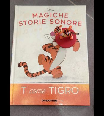 Tigro1 Magiche storie sonore deagostini Audioconte magique Disney Altaya italien audio conte