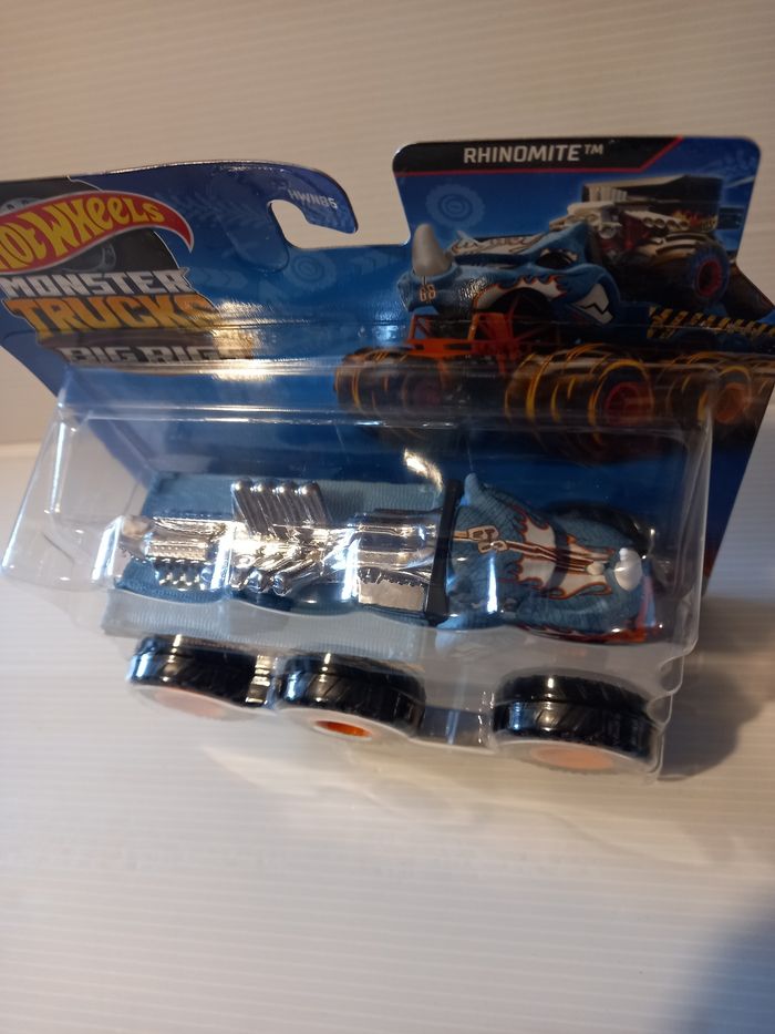 Hotwheel monster truck big rigs rhinomite - photo numéro 4