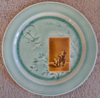 🍽 Assiette décorative en faïence BH Choisy le Roi