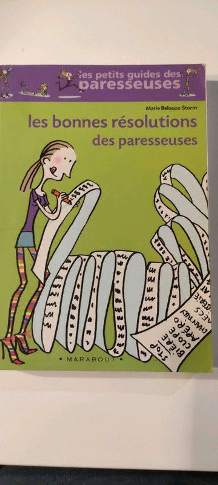 Les bonnes résolutions des paresseuses Édition marabout - photo numéro 3