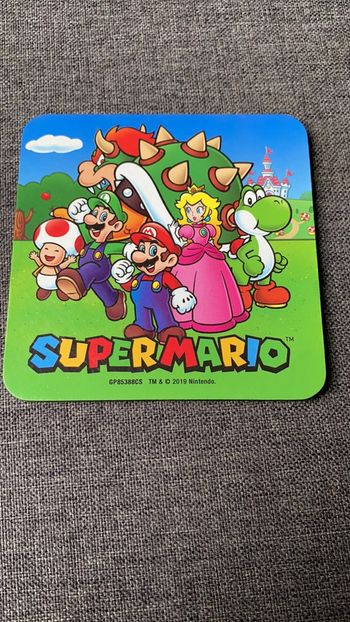 Dessous de verre Super Mario