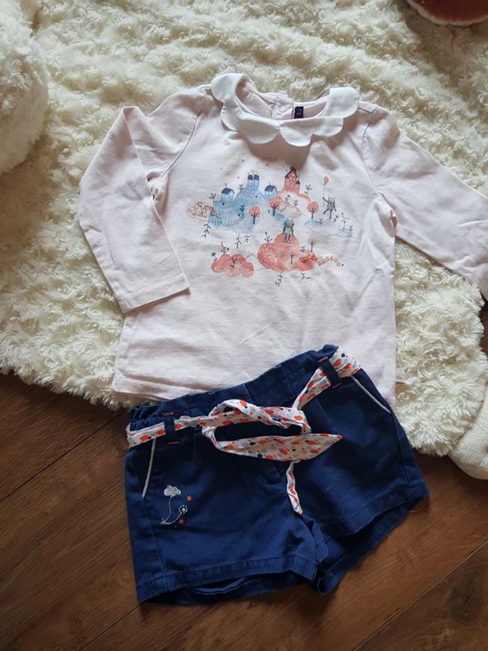 Ensemble hiver sergent major fille 3ans neuf