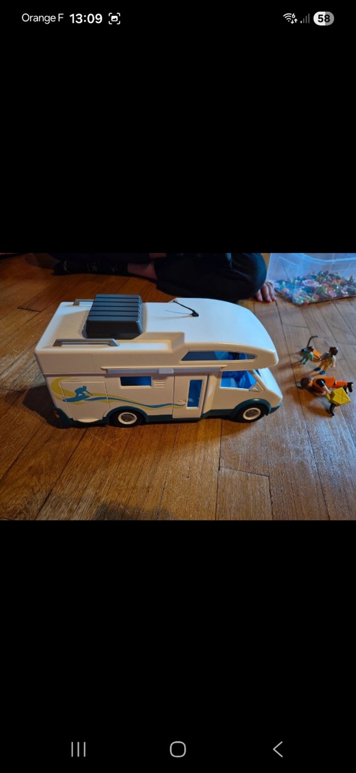 Camping car playmobil