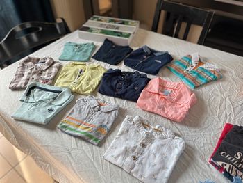 Lot polo Chemise MC