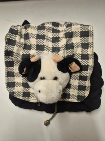 Petit sac à dos vache