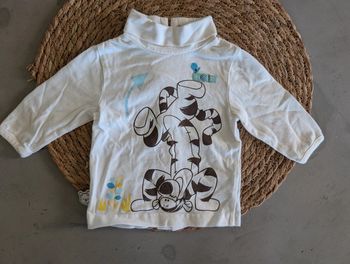 Sous-pull Disney garçon ouverture pressions arrière 3 mois comme neuf