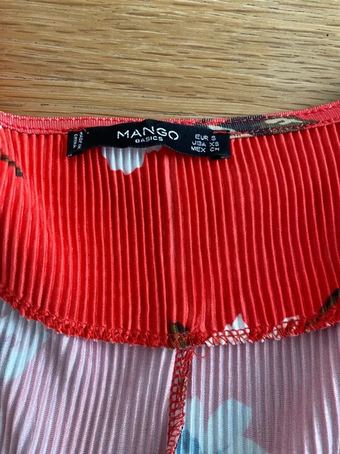 Robe fleurie mango taille s - photo numéro 3