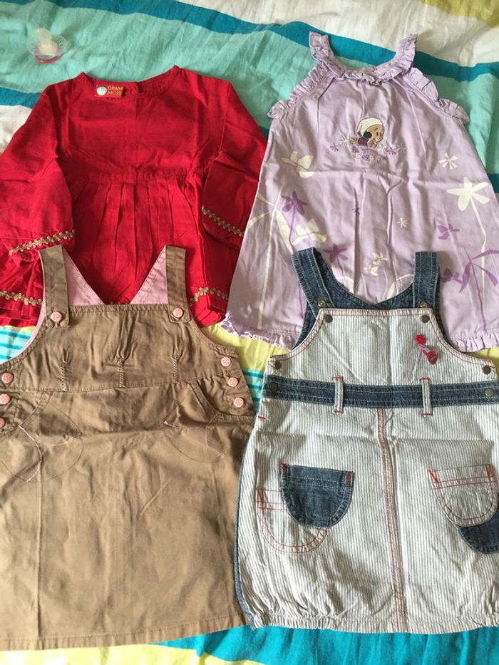 lot robes 18 mois